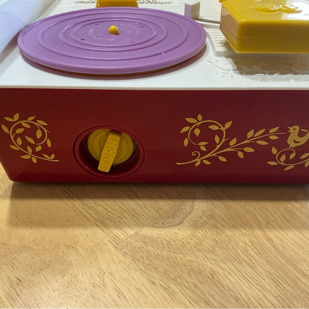 Kids Learning Play Turn-Activated Musical Toy - Purple & Yellow